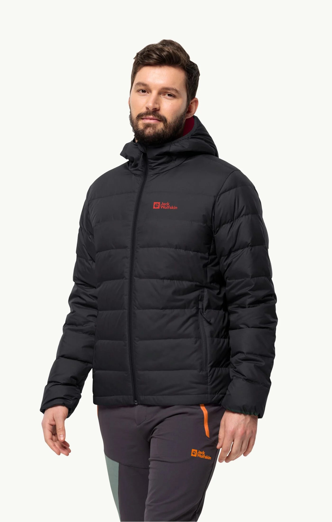 Jack wolfskin fashion puffa jacket