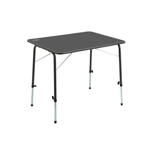 Black center deals folding table