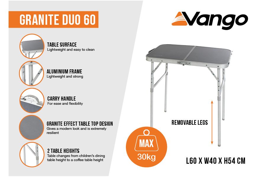 Vango discount camping table