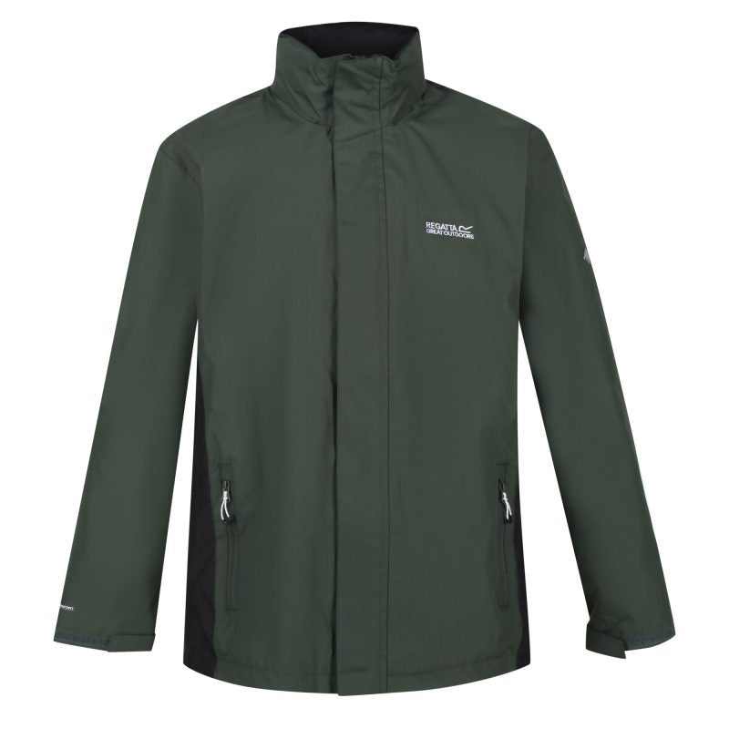 Regatta black matt waterproof jacket online