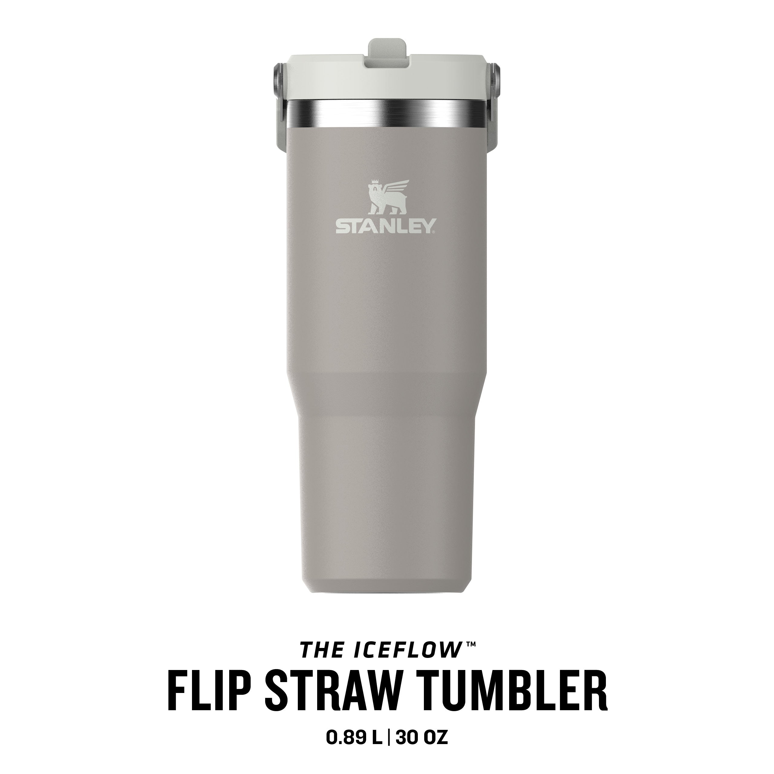 Stanley Iceflow Flip Straw Tumbler 0.89L Ash