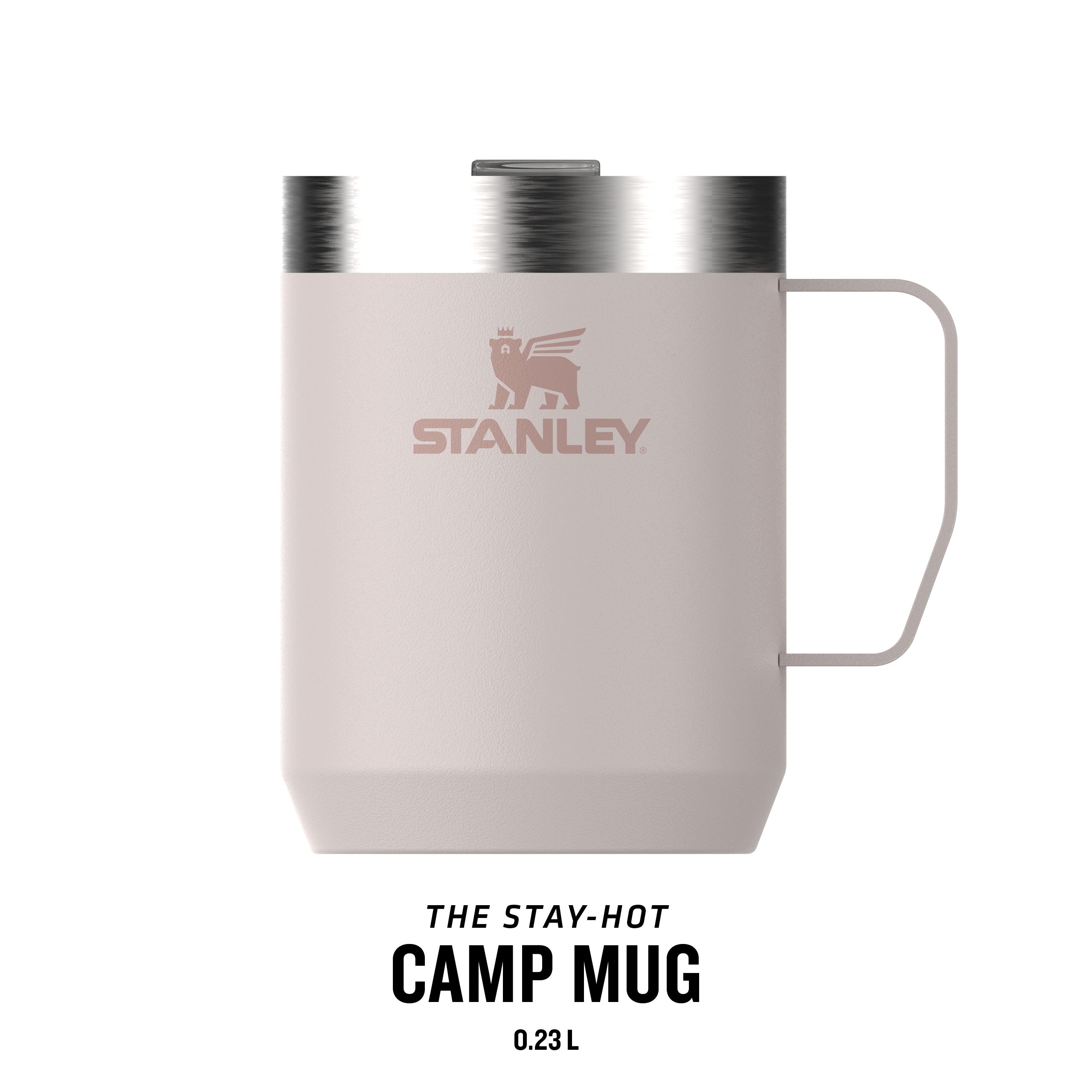 Stanley Legendary Stay Hot Camp Mug 0.23L Rose Quartz