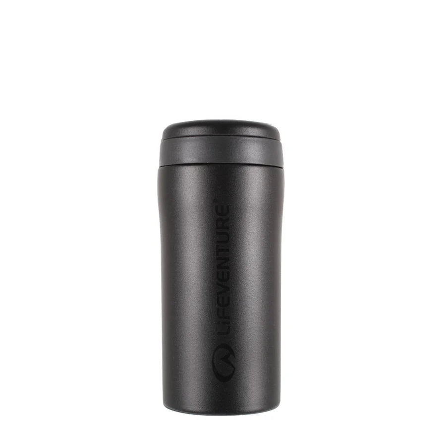 LIFEVENTURE THERMAL MUG MATT BALCK 300ML