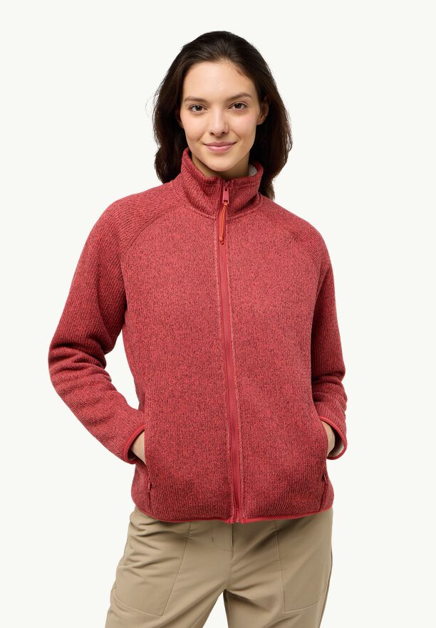 Jack Wolfskin Ladies Kaminfeuer Fleece Jacket