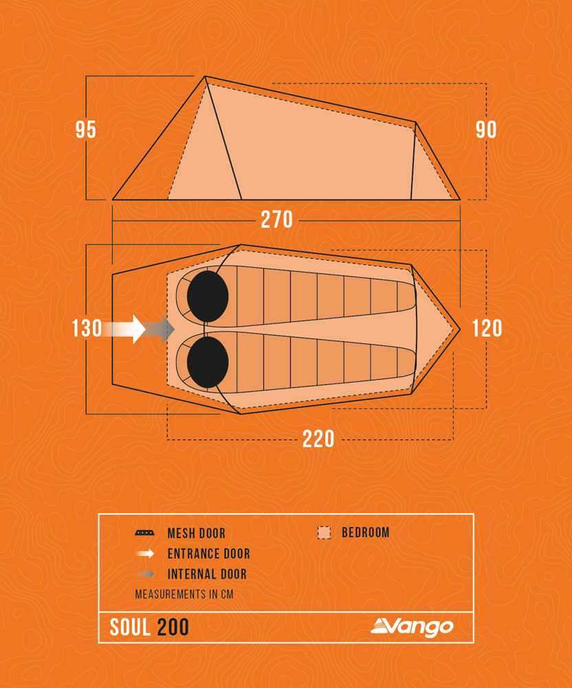 Vango Soul 200 Lightweight Tent