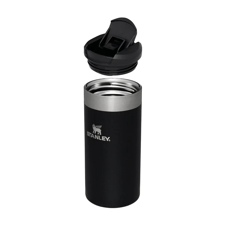 Stanley The Aerolight Transit Travel Mug leakproof Lid black Metallic