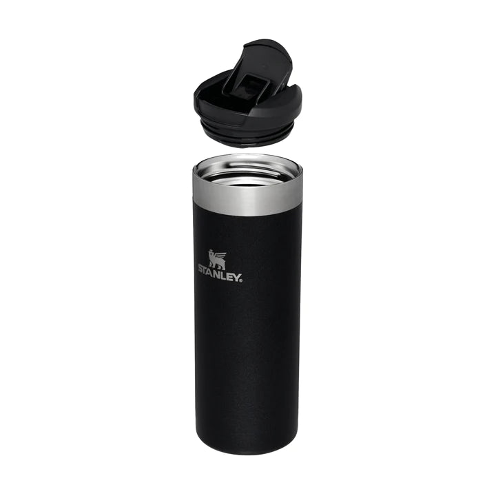 Stanley The Aerolight Transit Travel Mug Leakproof lid Black Metallic