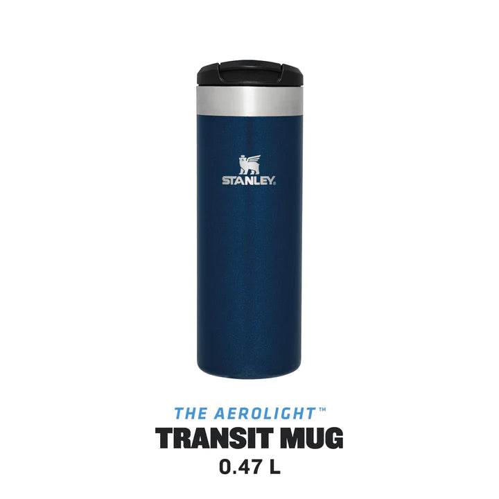 Stanley The Aerolight Transit Mug 0.47L Royal Blue Metallic