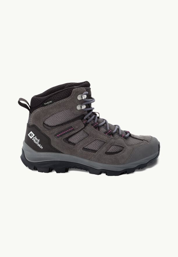 Jack Wolfskin Ladies Vojo 3 Mid Texapore Walking Boot Grey