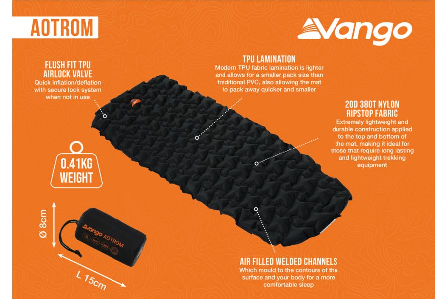 vango aotrom compact sleep mat