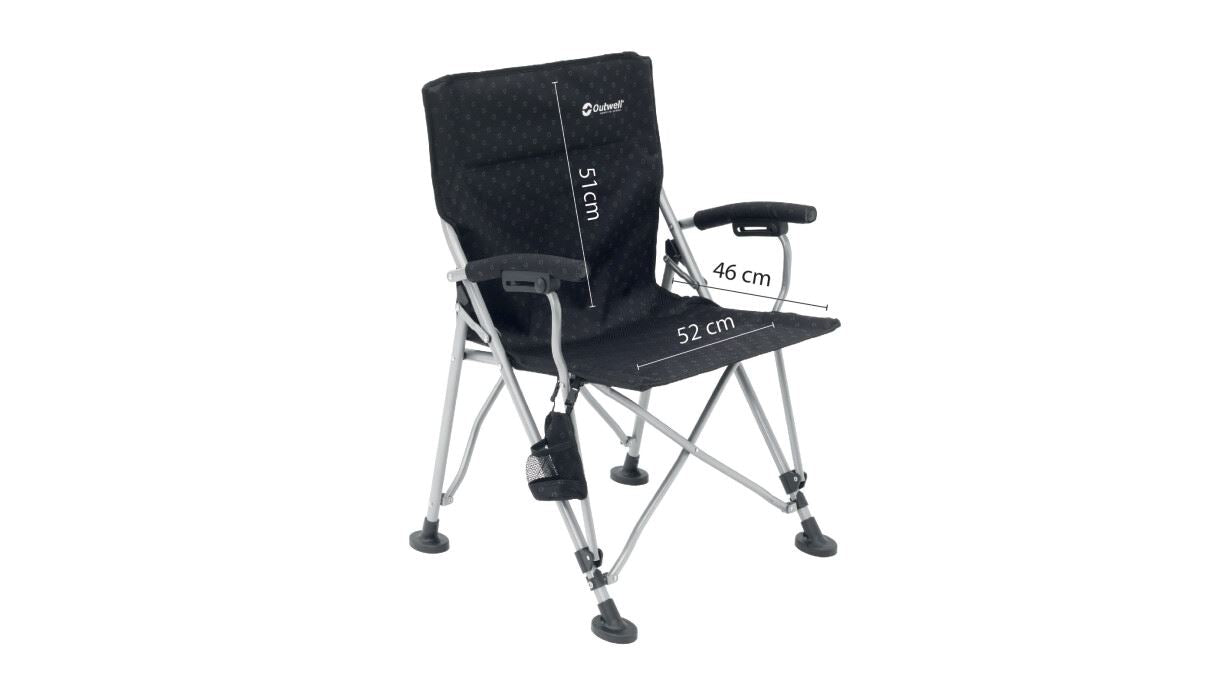 Outwell Campo Camping Chair Black