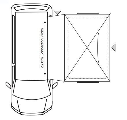 Outdoor Revolution Cayman Cuda XL F/G Driveaway Campervan Awning