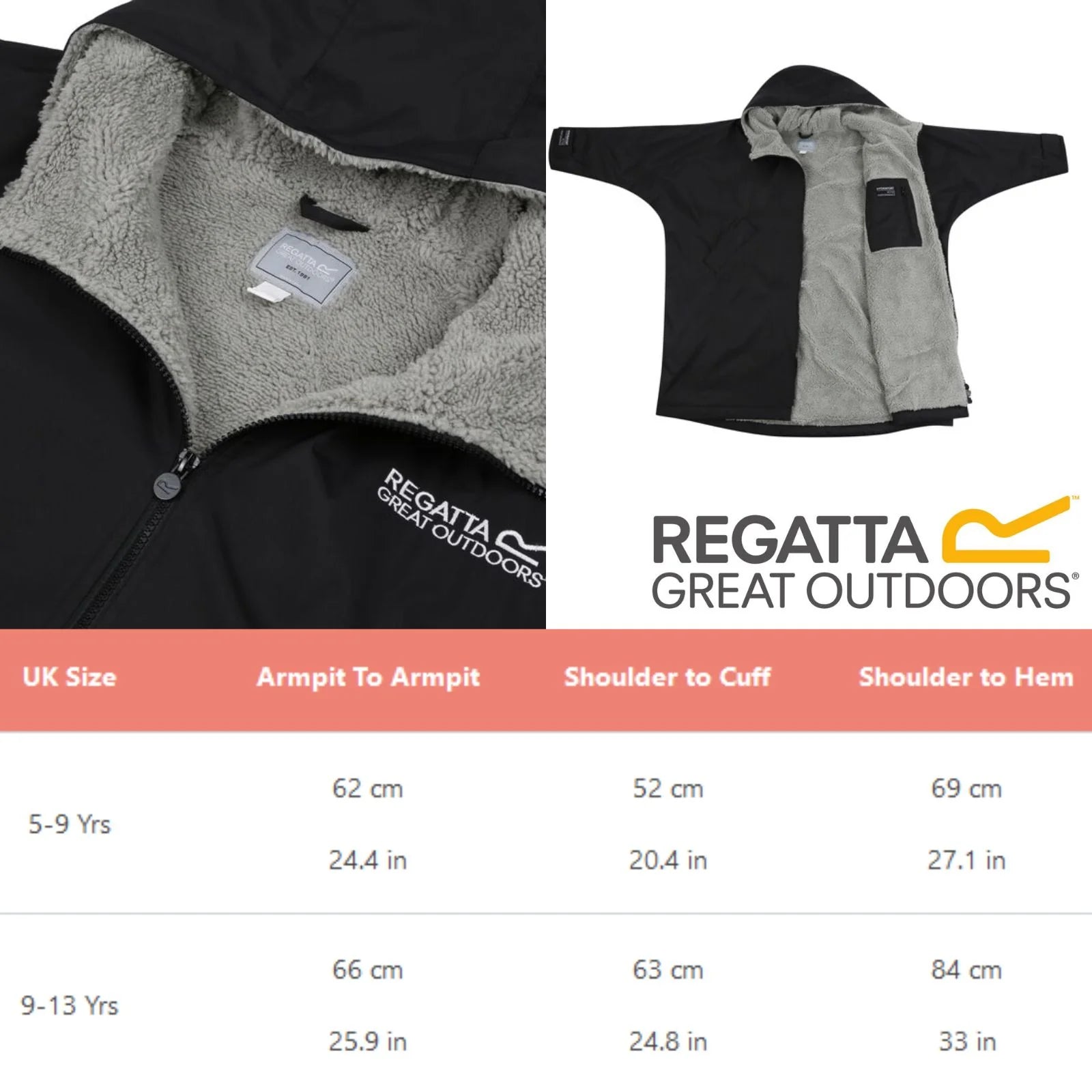 Regatta Junior Waterproof Changing Robe