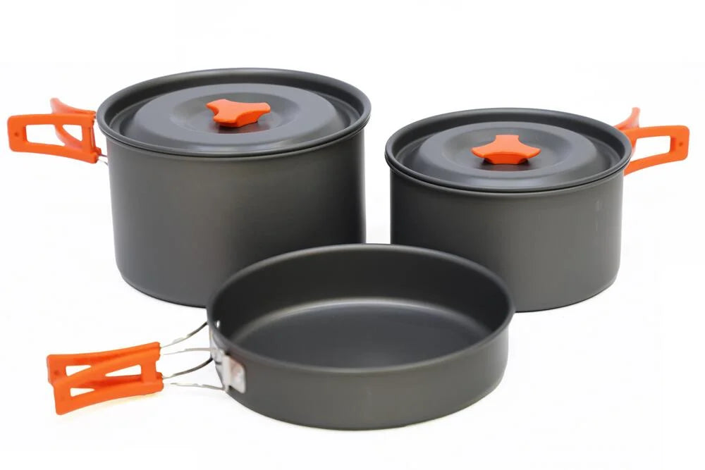 Vango 4 Person Hard Anodised Camping Cook Set