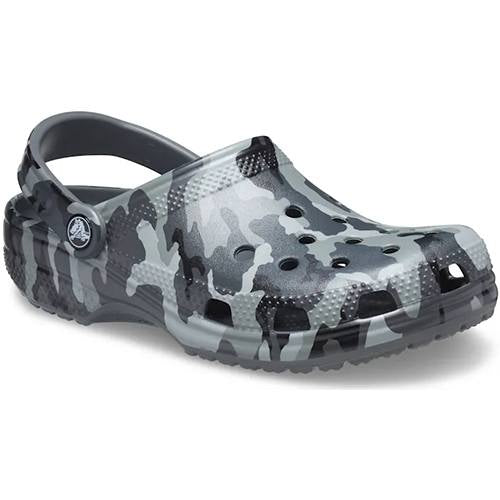 crocs classic printed camouflage clog