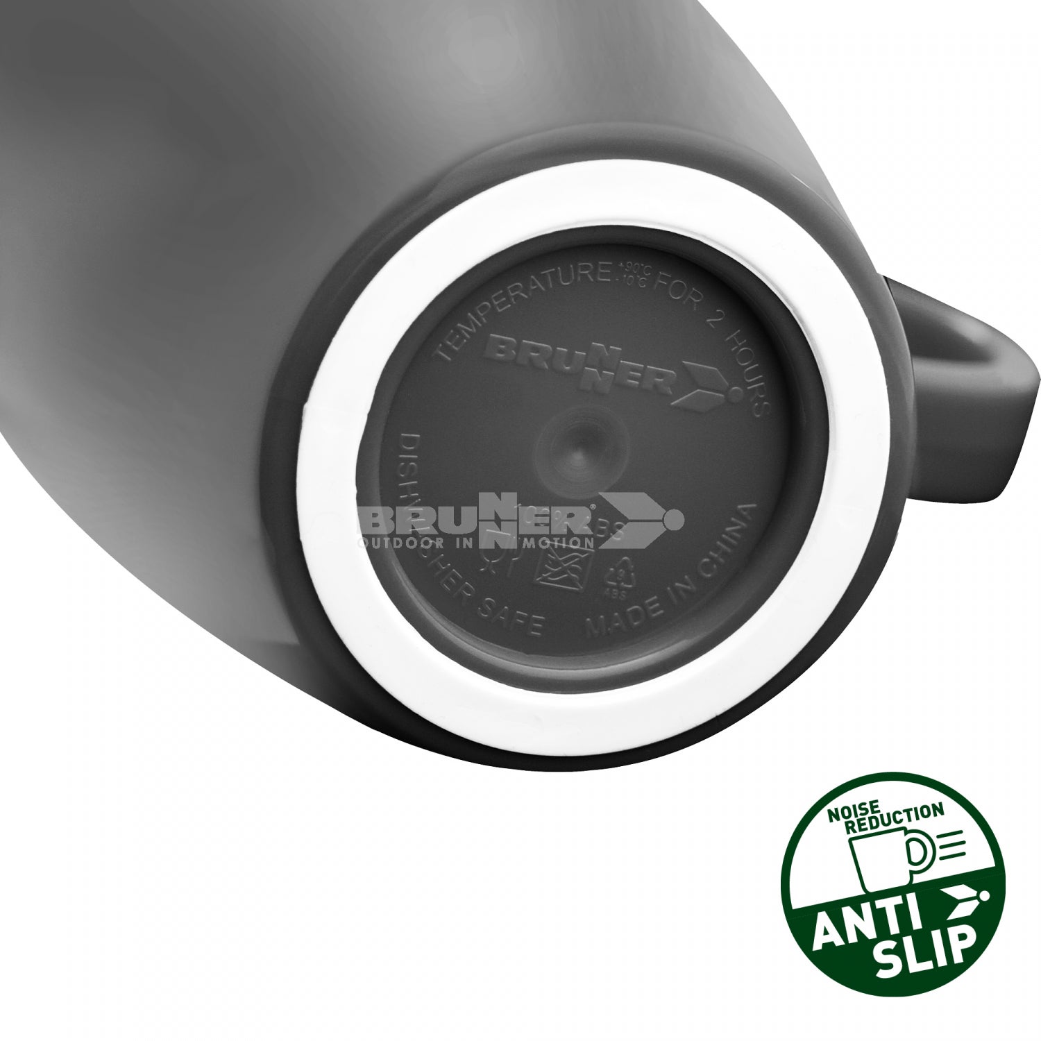 Brunner ABS Anti Slip Resylin Mug 30cl Dolomit GREY