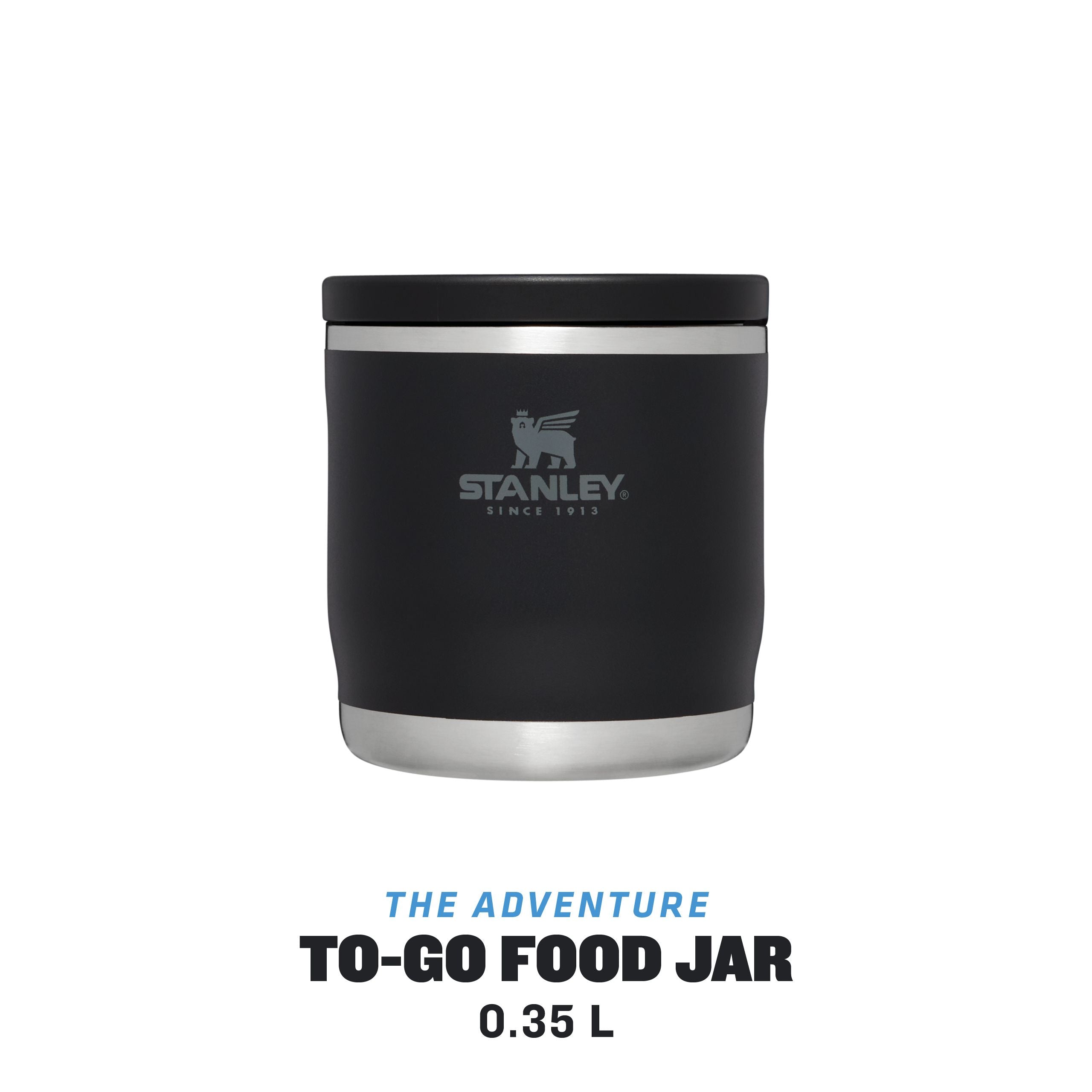 stanley adventure to go food jar 035l black