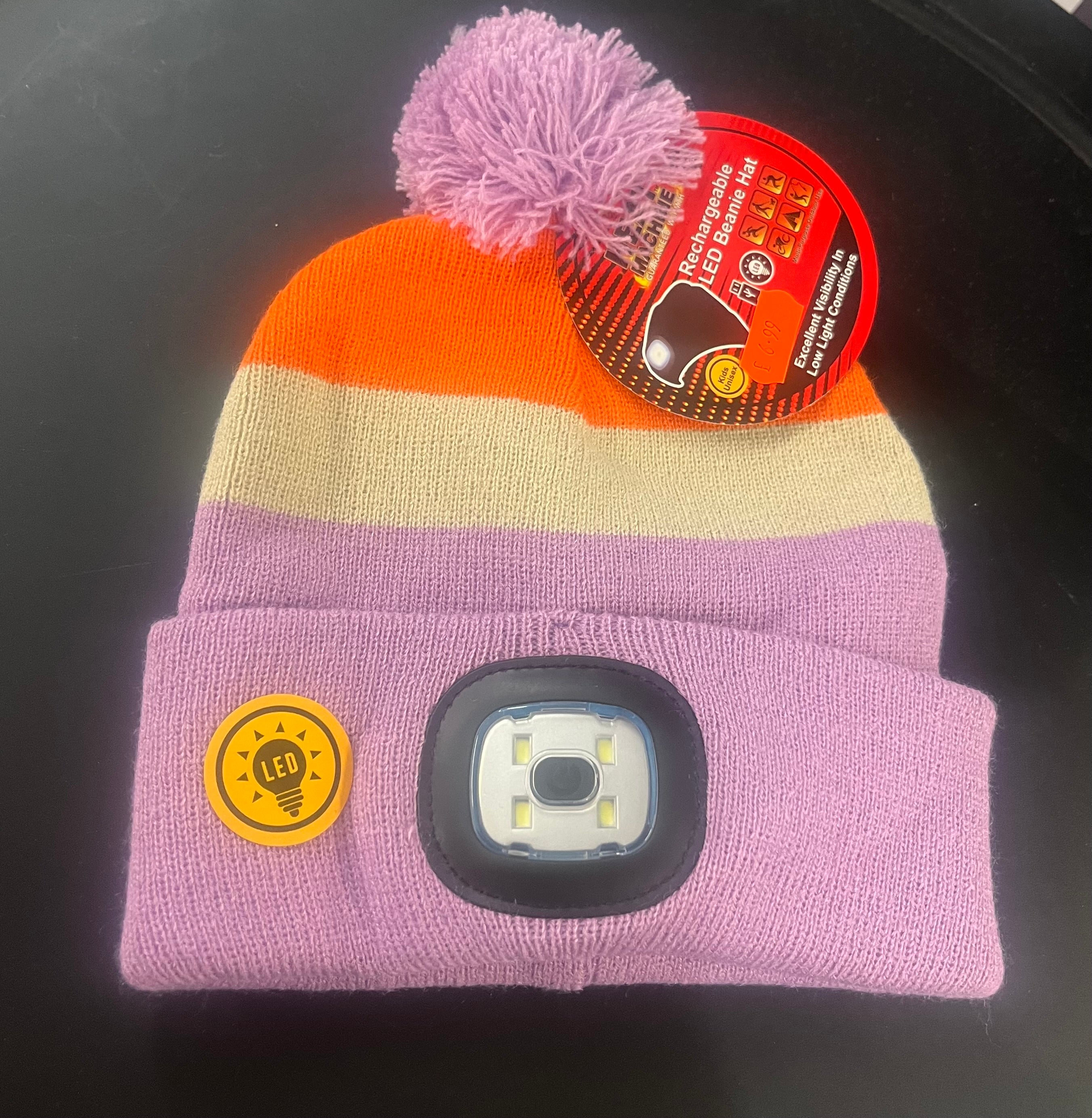 Heat Machine Kid's LED Beanie Hat