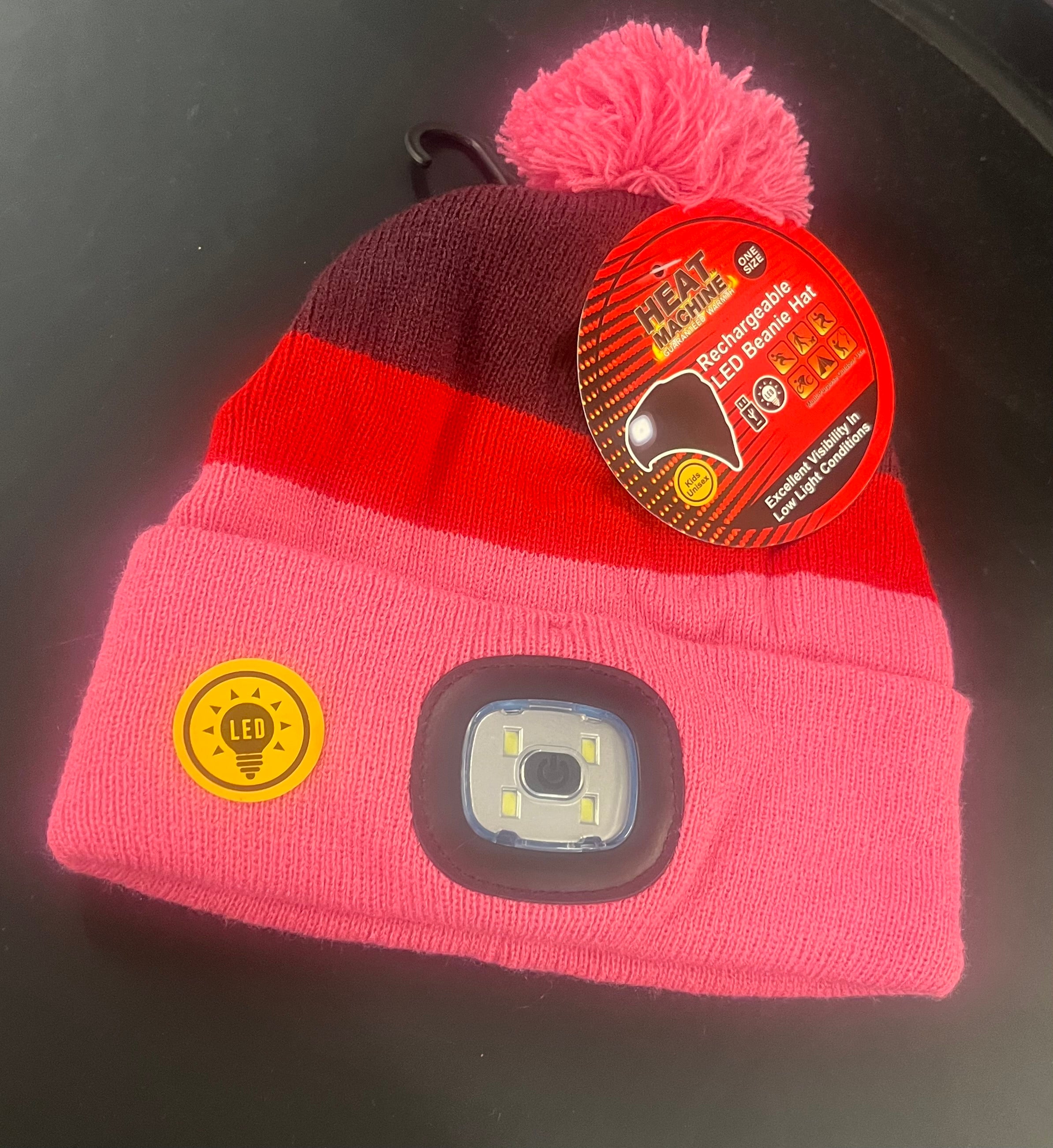 Heat Machine Kid's LED Beanie Hat