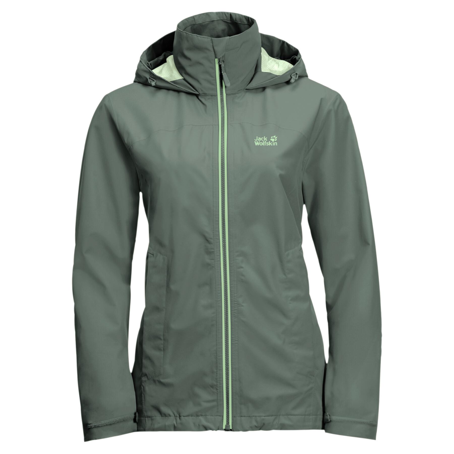 Jack Wolfskin Evandale Ladies Waterproof Jacket