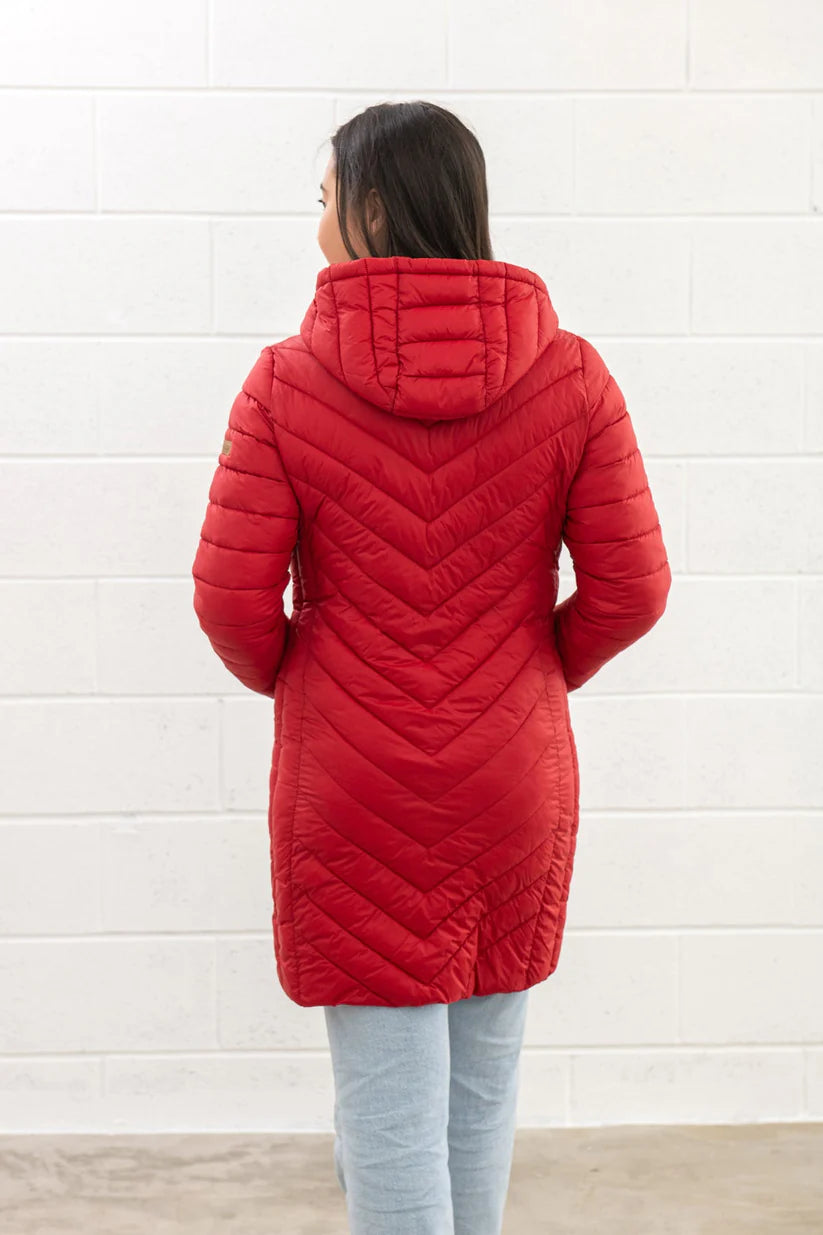 Lighthouse Laurel Padded Ladies Coat