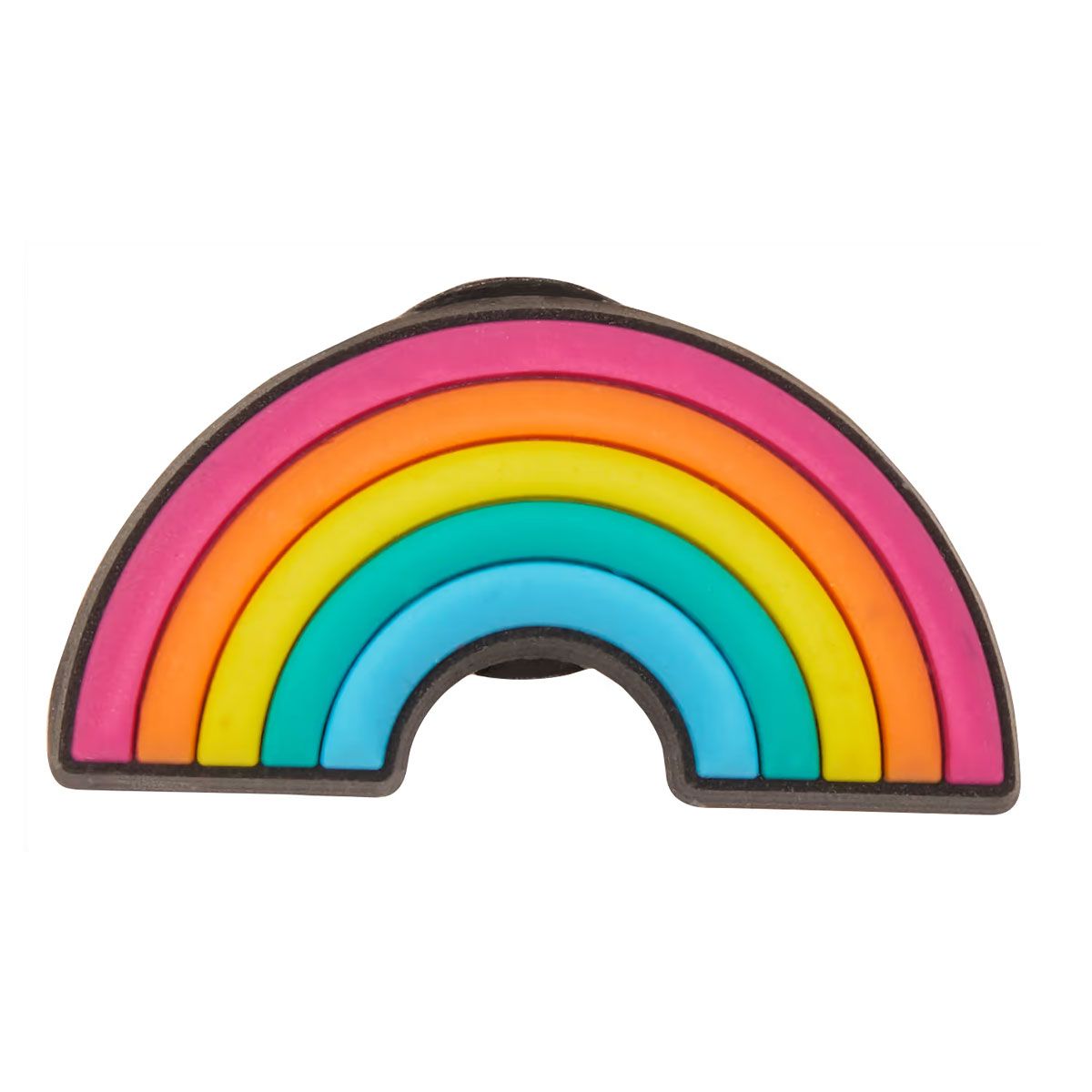 crocs jibbitz rainbow charm