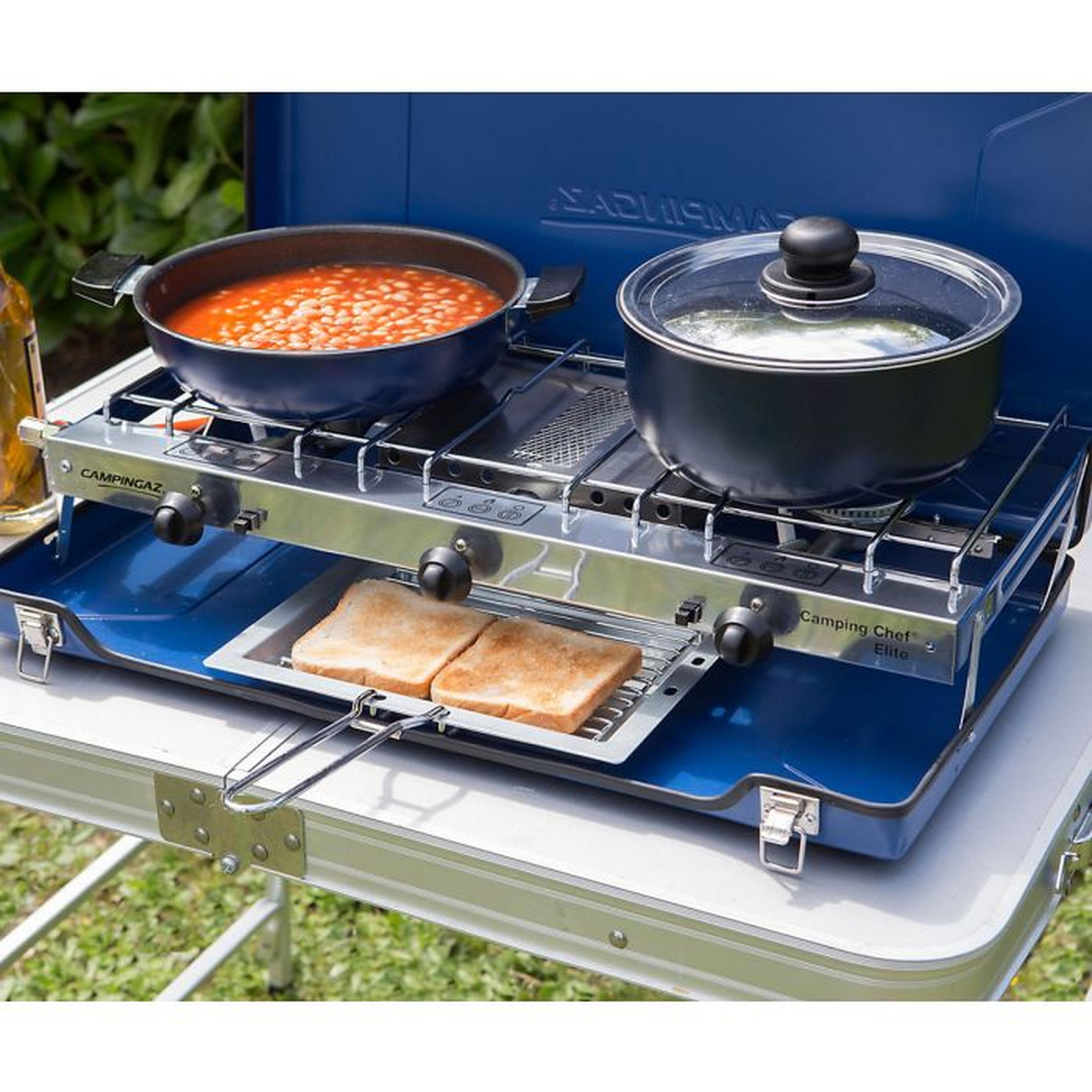 Campingaz double 2025 burner and grill