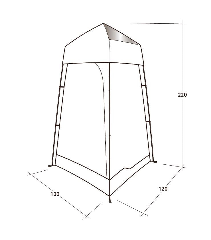 Outwell Seahaven Comfort Station Single Toilet Tent