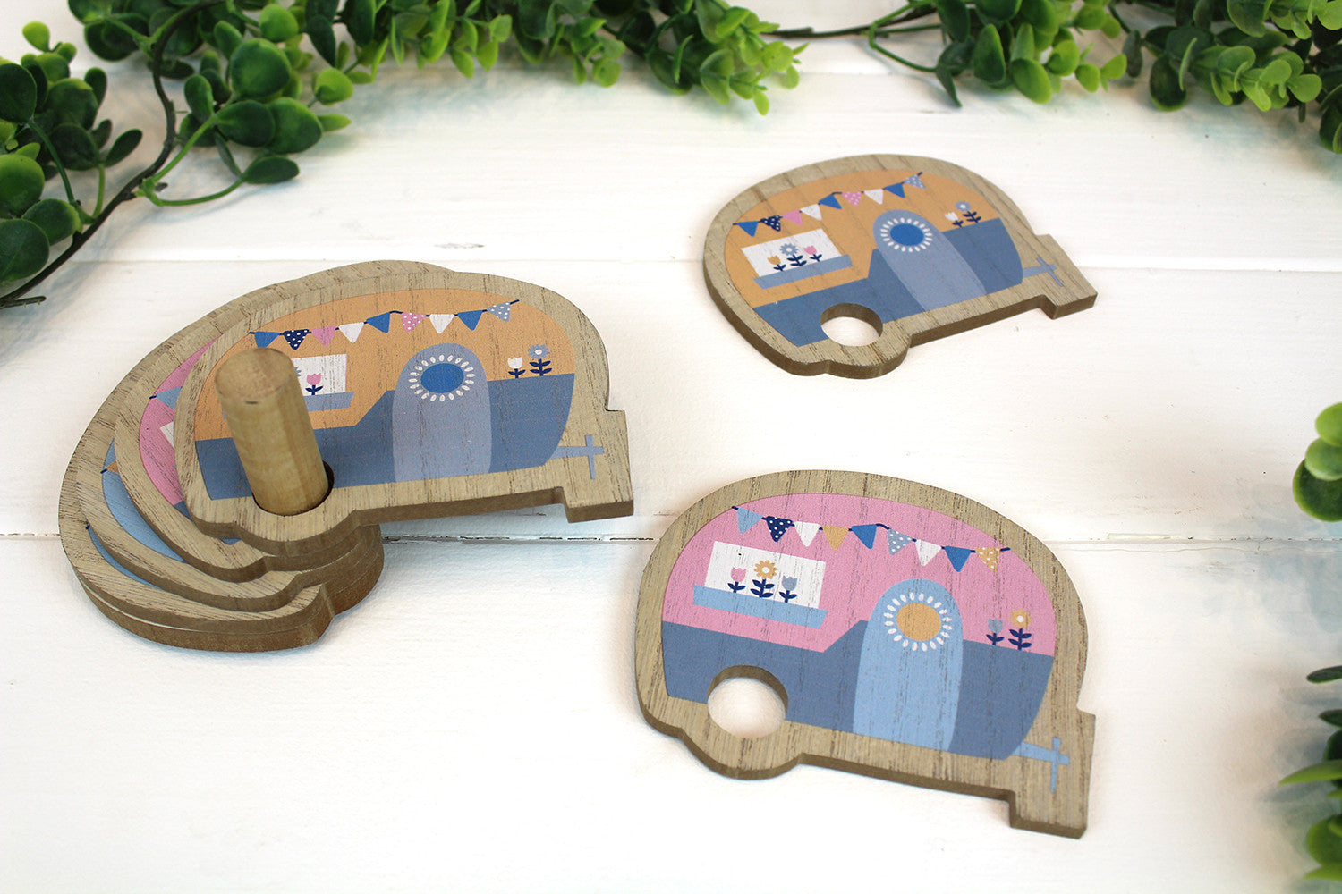 Richard Langs Caravan 4 Peice Coaster Set