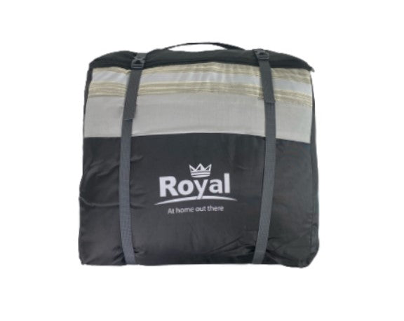 Royal Grey Stripe 65oz Single Sleeping Bag