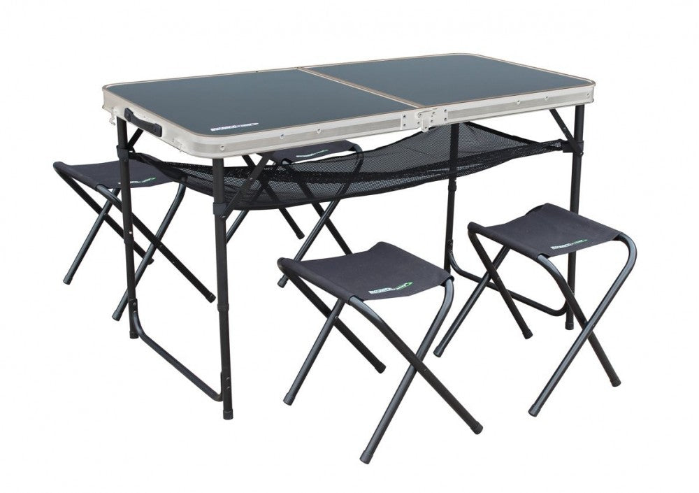 Outdoor Revolution Capri Aluminium Picnic Table and Stool Set