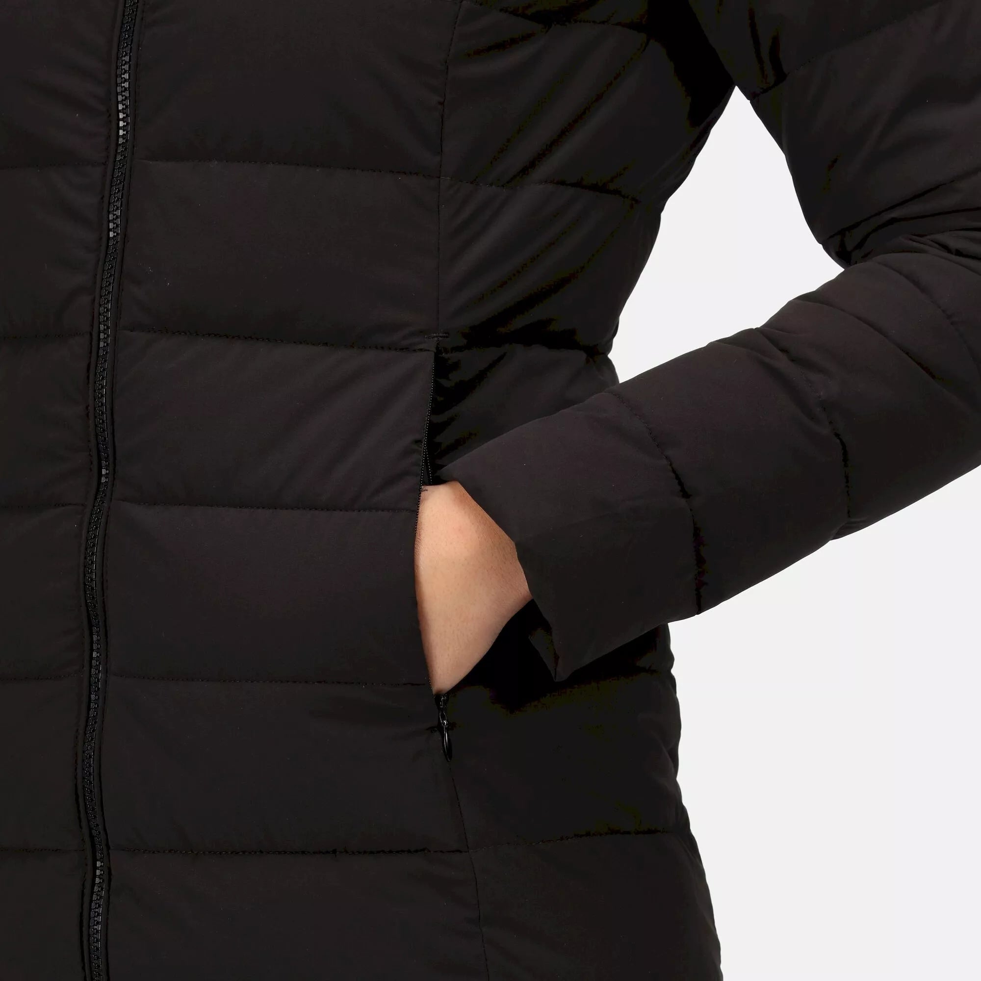 Regatta Ladies Starler Insulated Padded Jacket | Black