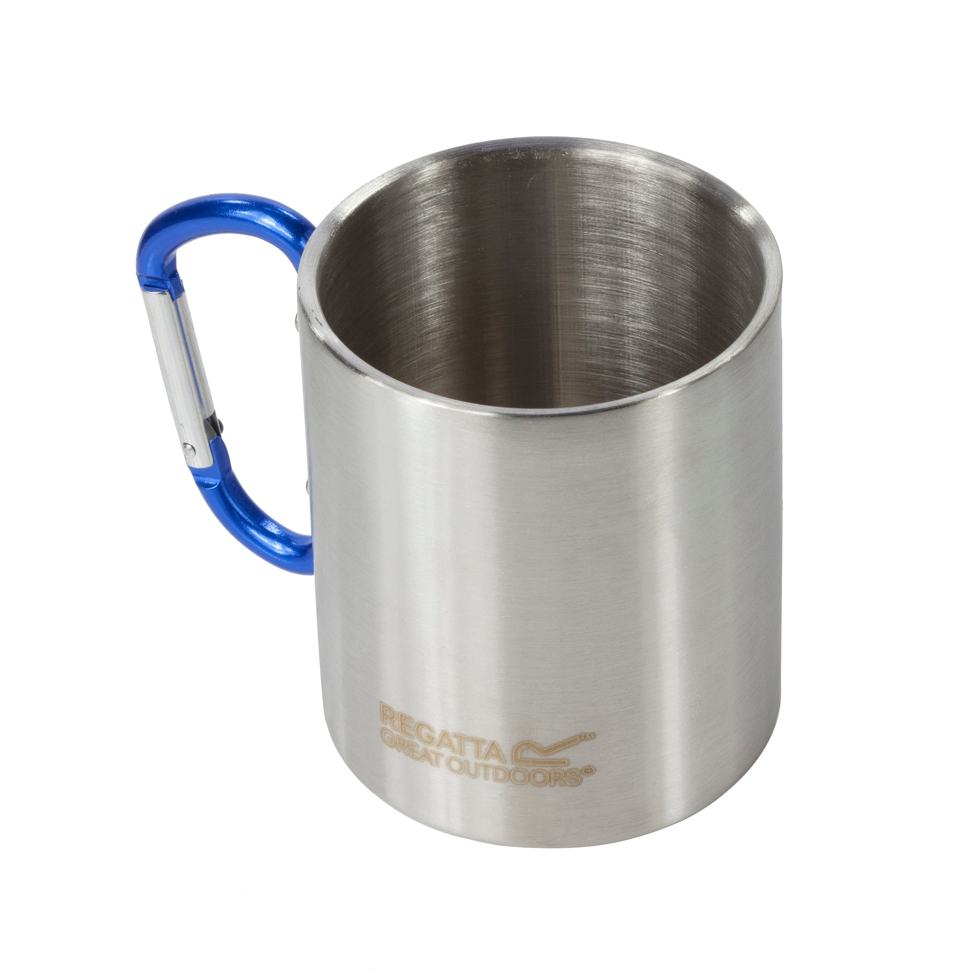 Regatta Steel Camping Mug with Karabiner Handle